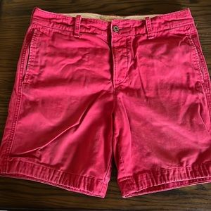 Hollister button-fly Red Shirts